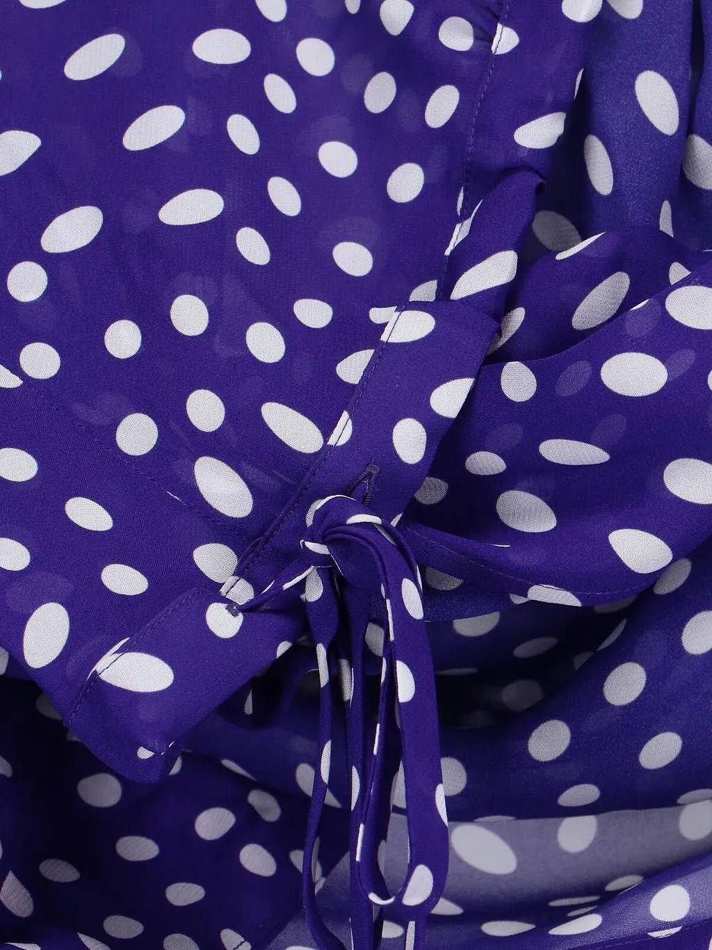 Dries Van Noten Long-Sleeved Polka Dot Printed Shirt