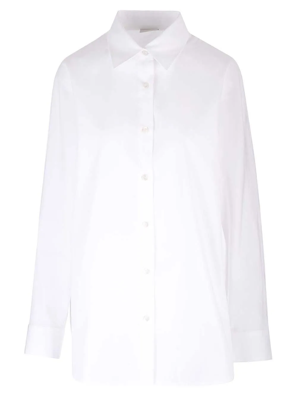 Dries Van Noten Long Sleeved Oversized Poplin Shirt