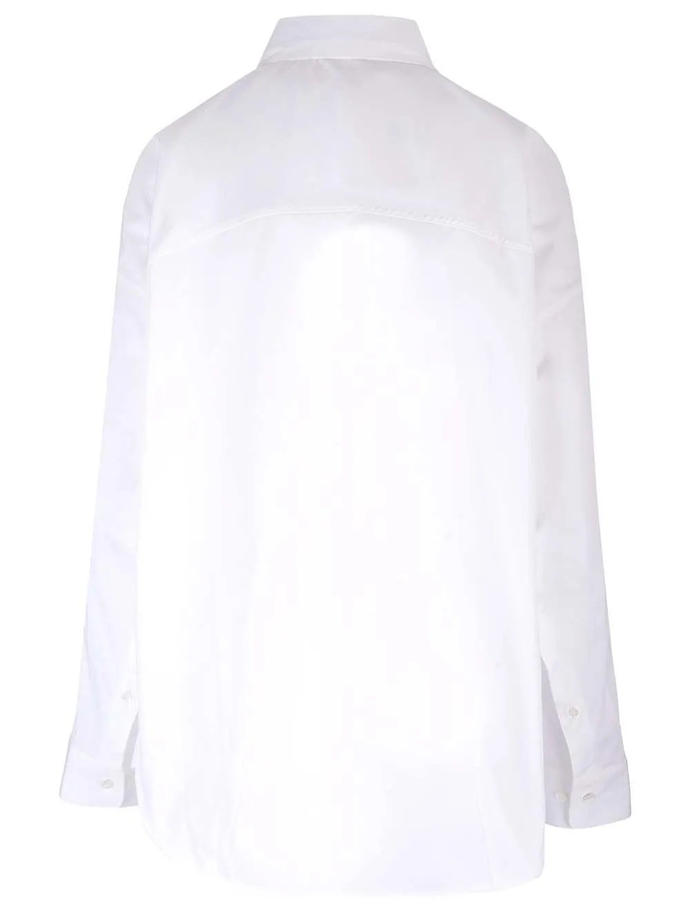 Dries Van Noten Long Sleeved Oversized Poplin Shirt
