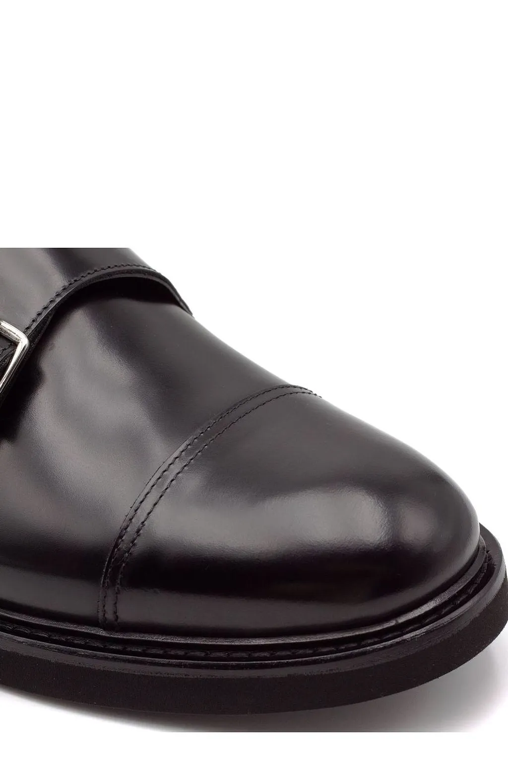 Doucal's Double Buckle Monk Shoes