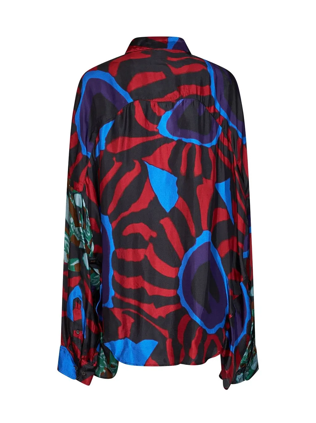 Dries Van Noten Marbled Clay Printed Shirt