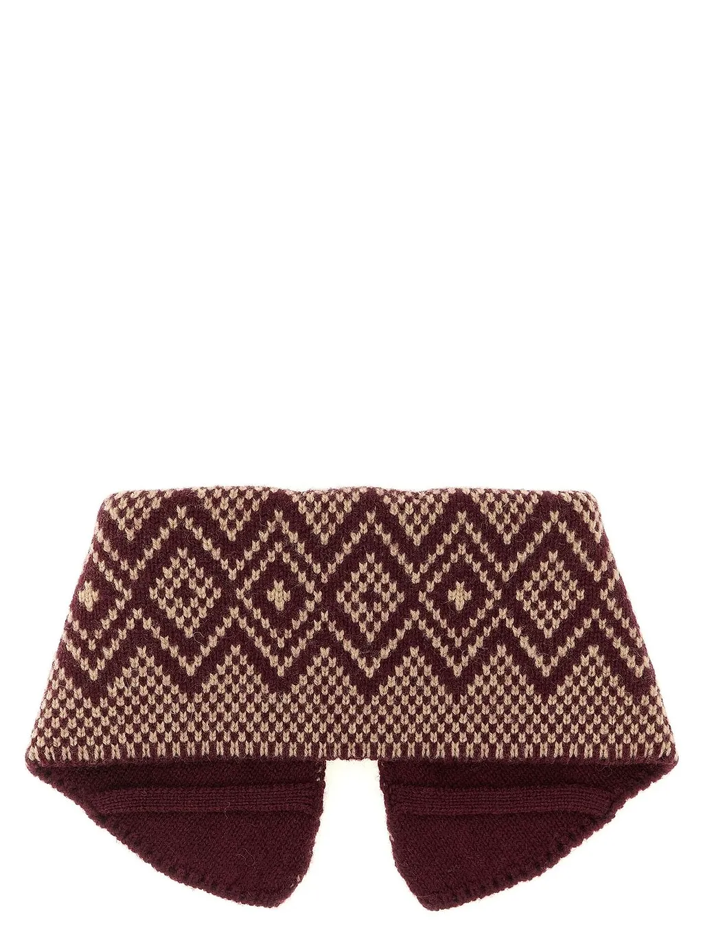 Dries Van Noten Martim Jacquard Knit Collar