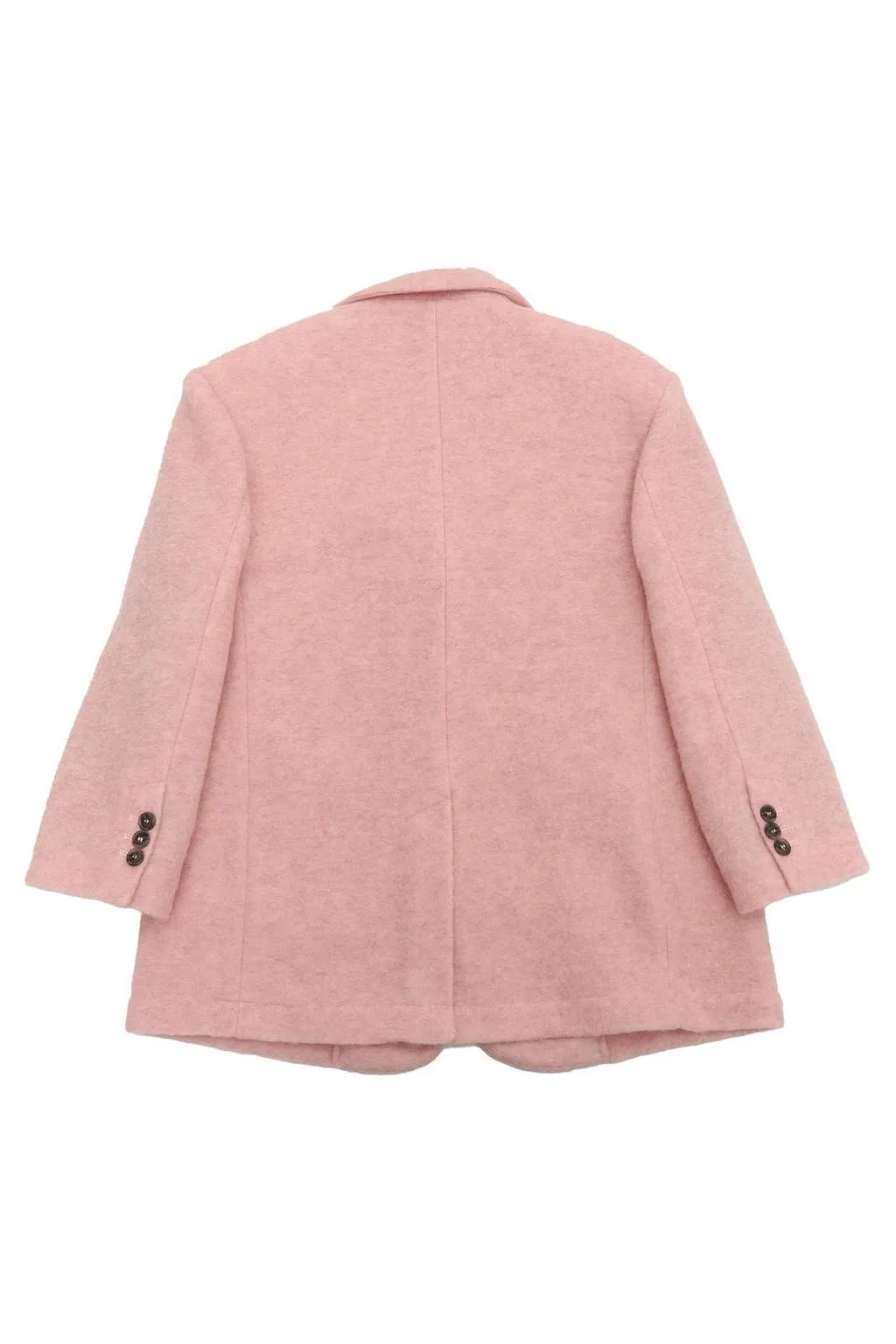Douuod Kids Textured Finish Single Breasted Jacket