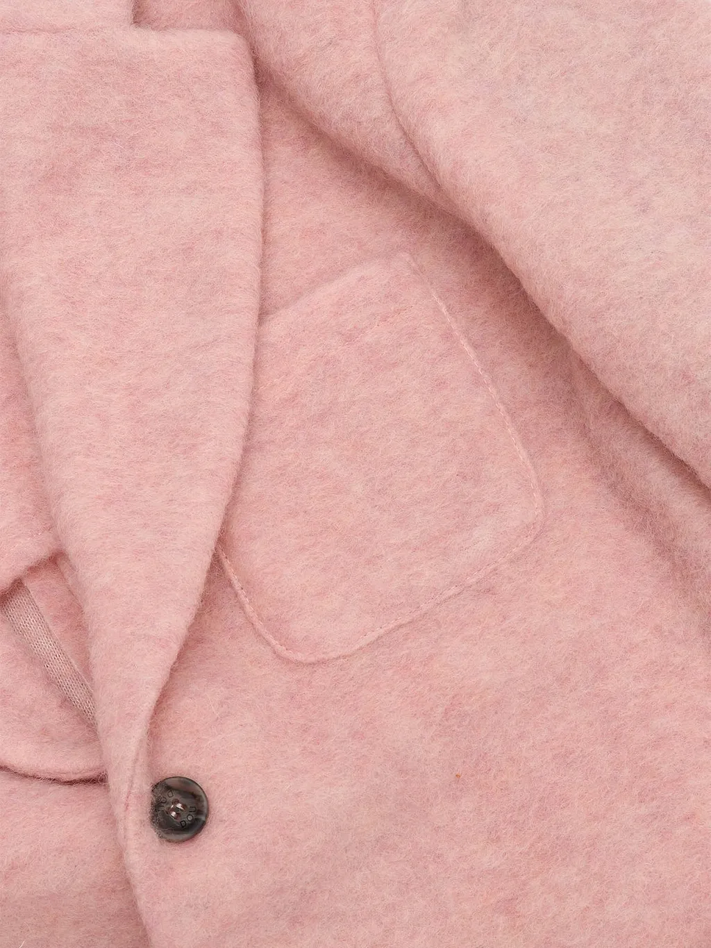 Douuod Kids Textured Finish Single Breasted Jacket