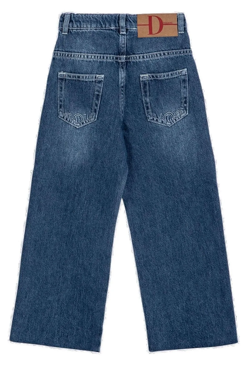 Douuod Kids Wide Leg Jeans
