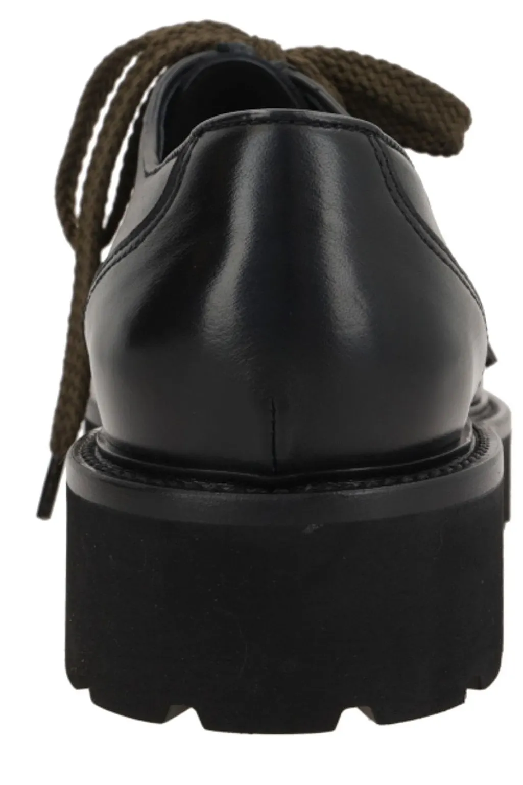 Doucal's Round Toe Lace-Up Shoes