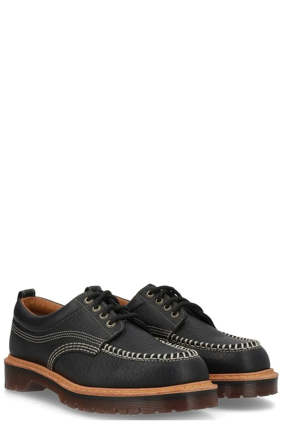 Dr. Martens Contrast-Stitch Lace-Up Shoes