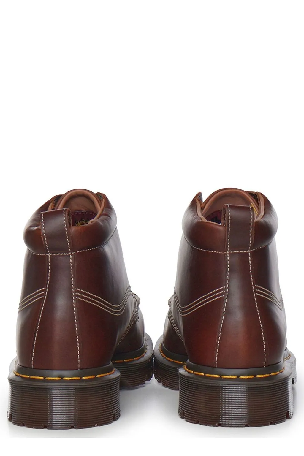 Dr. Martens Contrast-Stitch Lace-Up Boots
