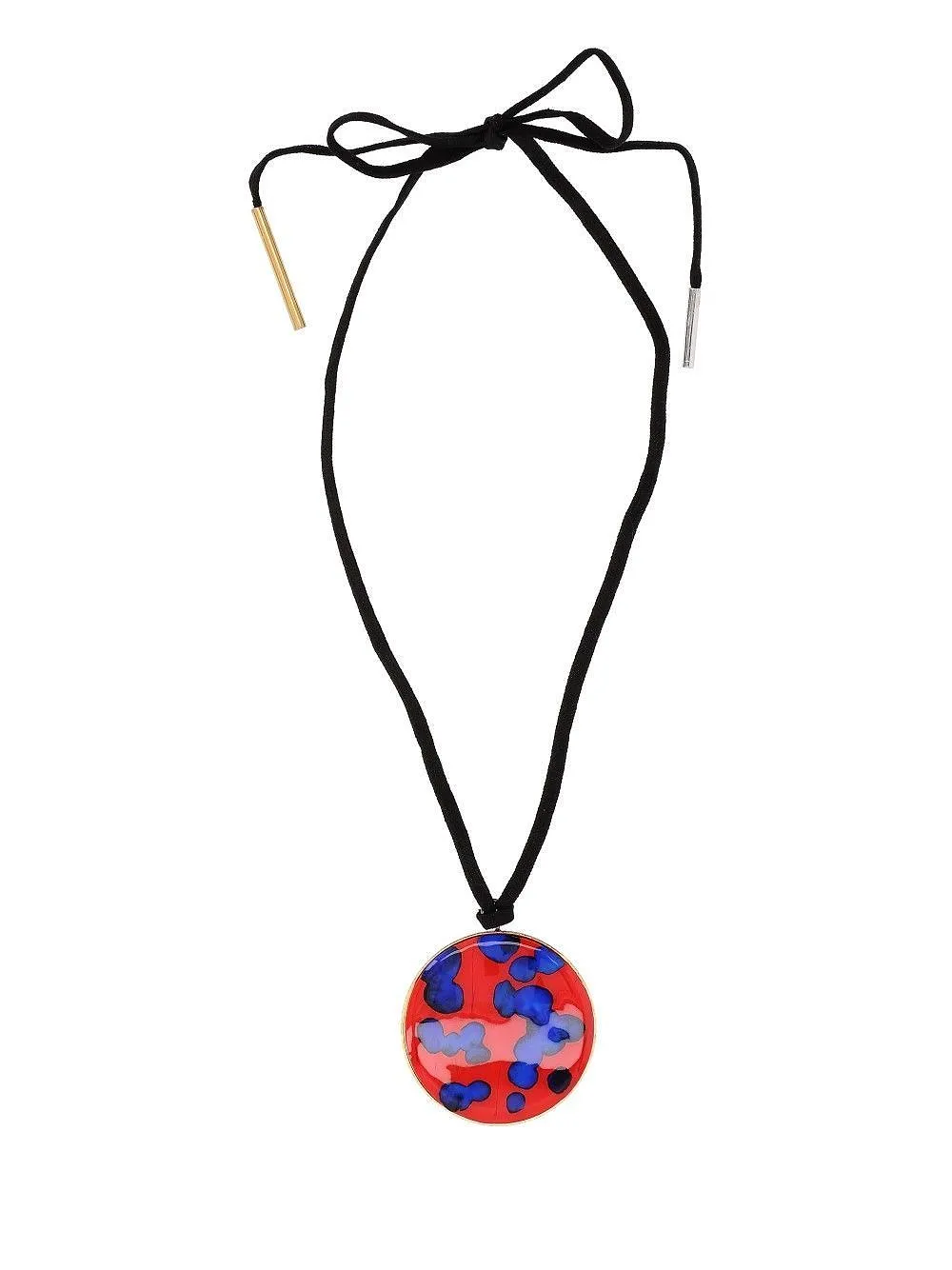 Dries Van Noten Enamel Pendant Necklace
