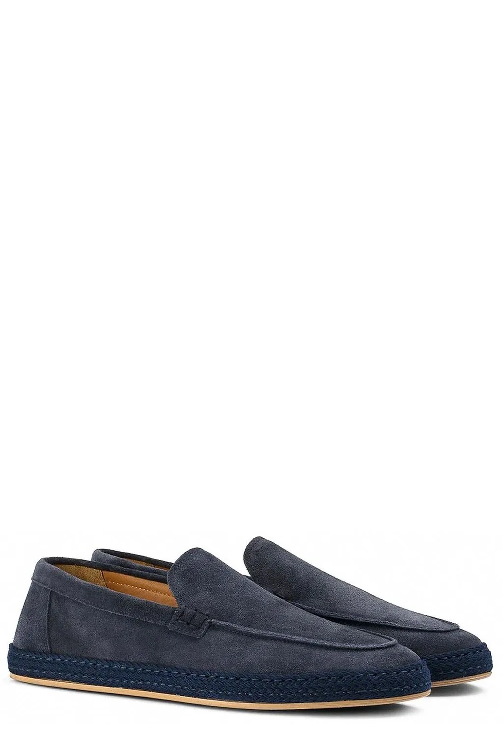 Doucal's Stitch Detail Espadrilles