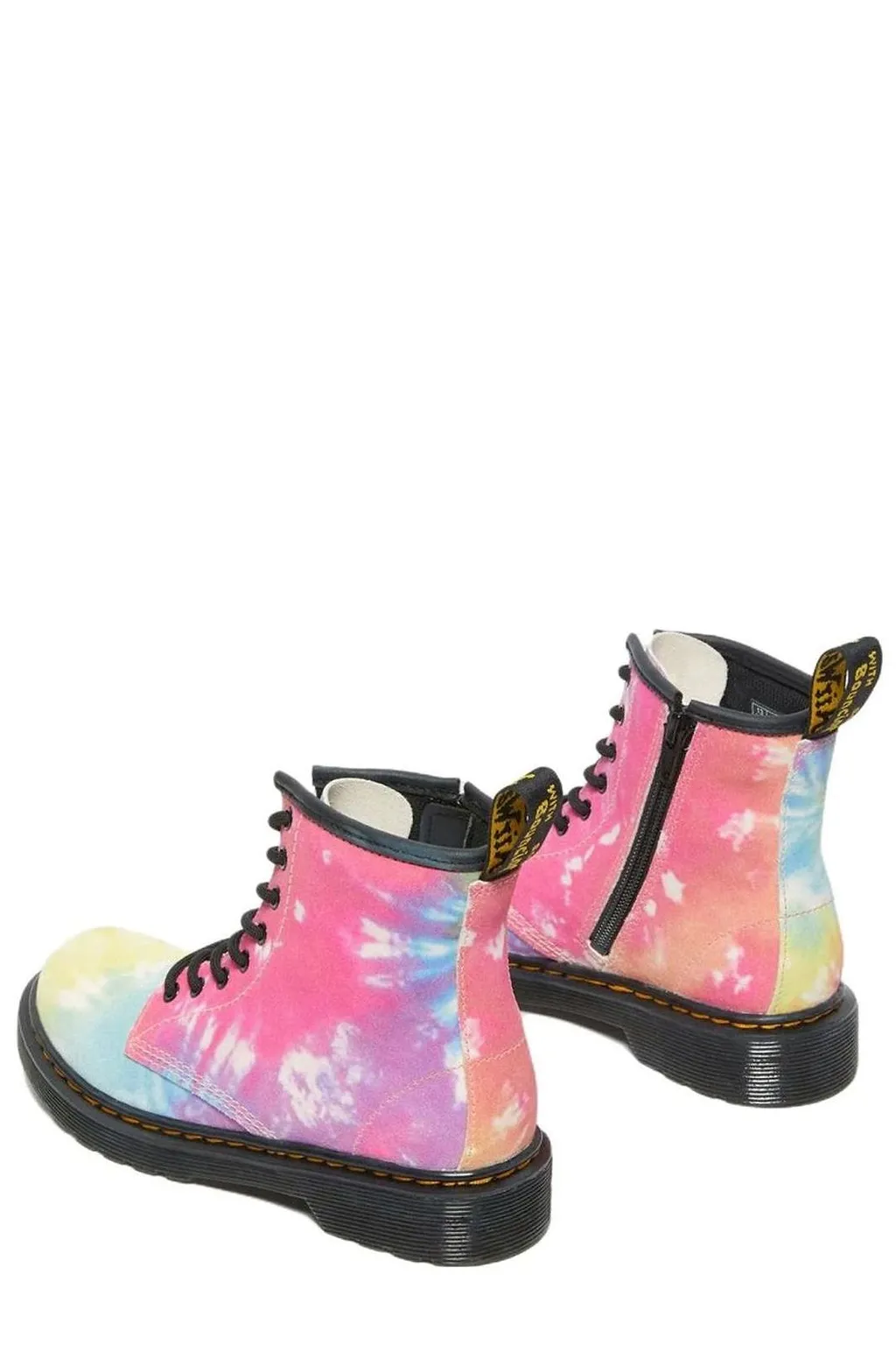 Dr. Martens Kids 1460 Tie Dye Lace Up Boots