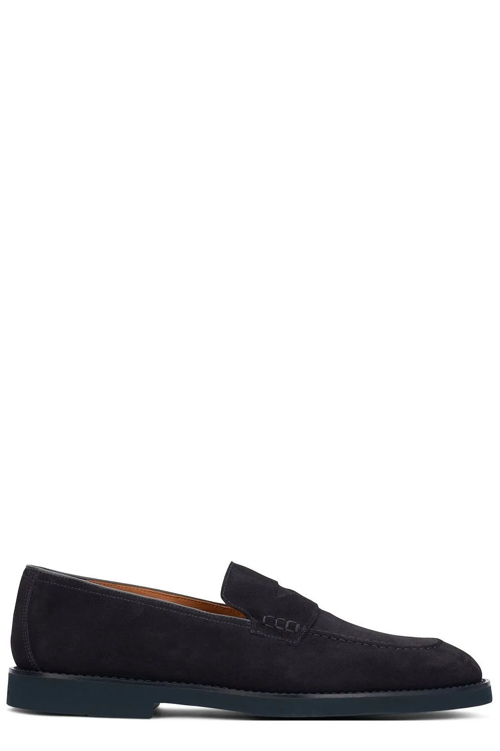 Doucal's Suede Penny Loafers