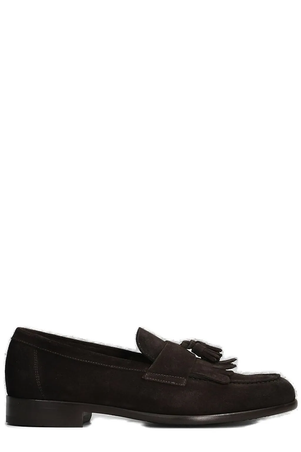 Doucal's Tassel Detailed Fringed Loafers