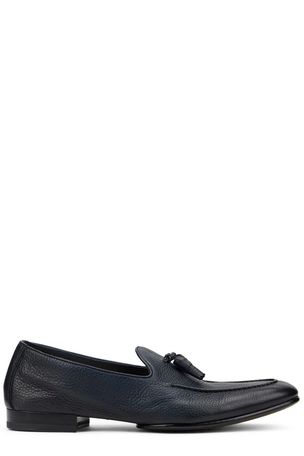 Doucal's Textured Tassel Loafers