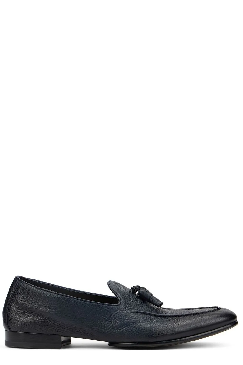 Doucal's Textured Tassel Loafers