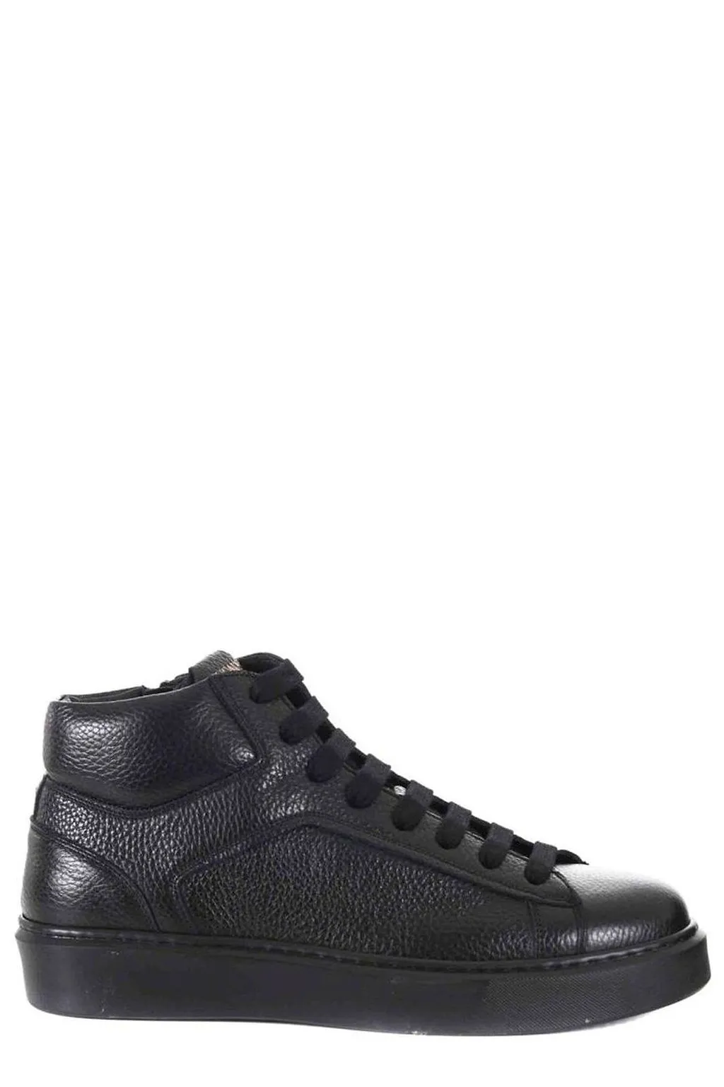 Doucal's Zip High-Top Sneakers