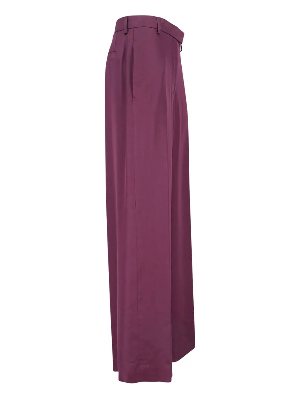 Pleated Wide-Leg Pants