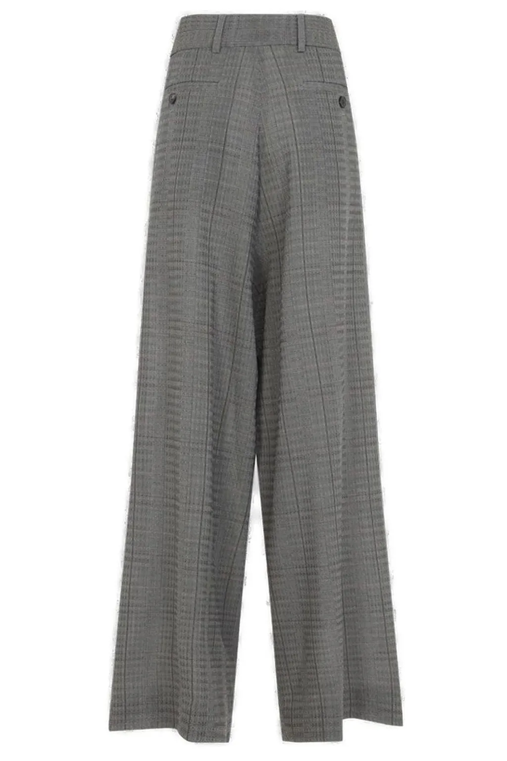 Dries Van Noten Checked Wide-Leg Pants