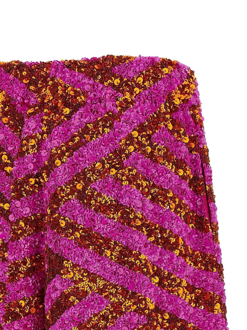 Pomy Bis Sequined Bermuda Shorts