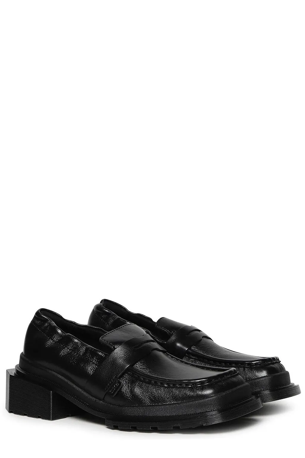 Dr. Martens Square Toe Slip-On Loafers