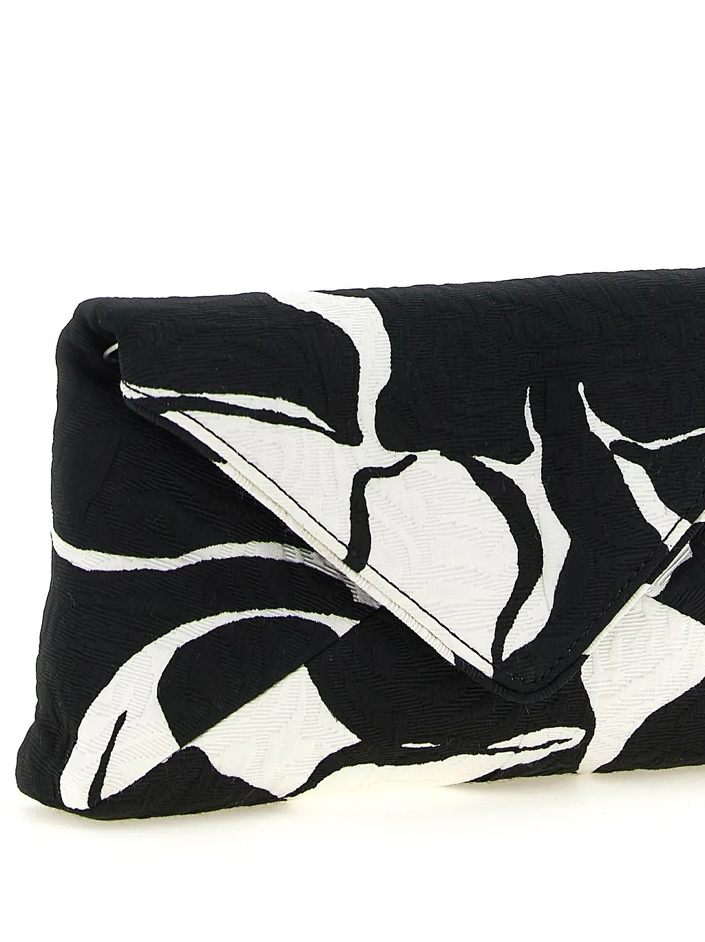 Dries Van Noten Jacquard Envelope Clutch Bag