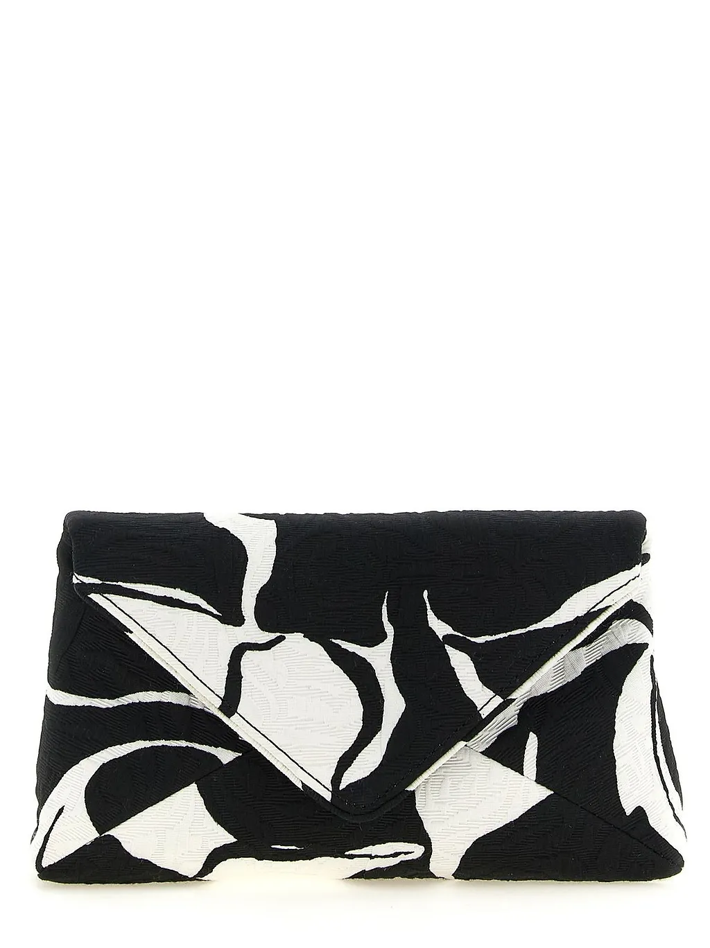 Dries Van Noten Jacquard Envelope Clutch Bag