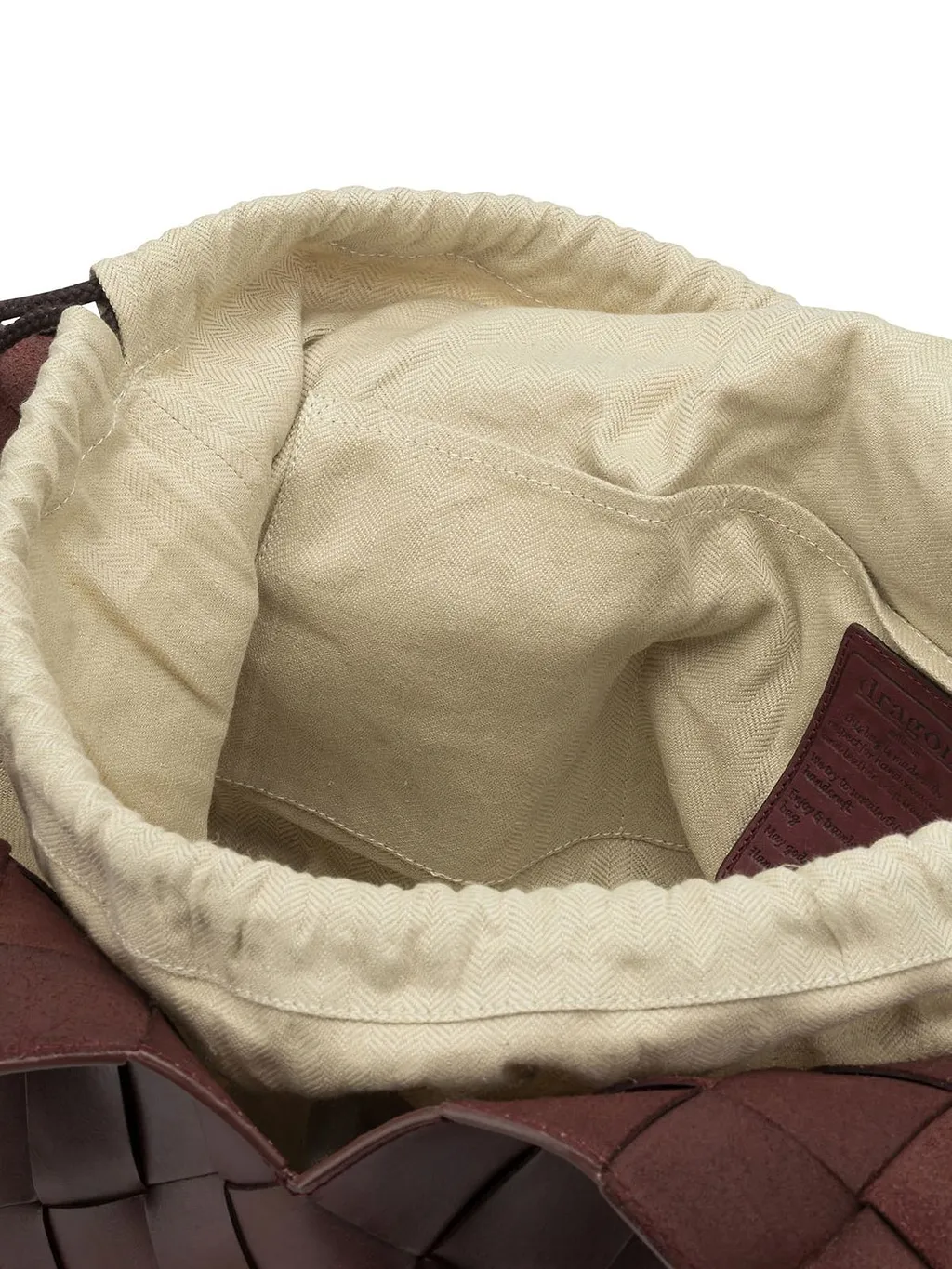 Castello Woven Top Handle Tote Bag