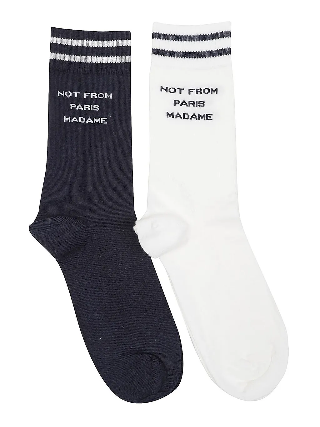 DrÔLe De Monsieur Slogan Logo Socks Pack