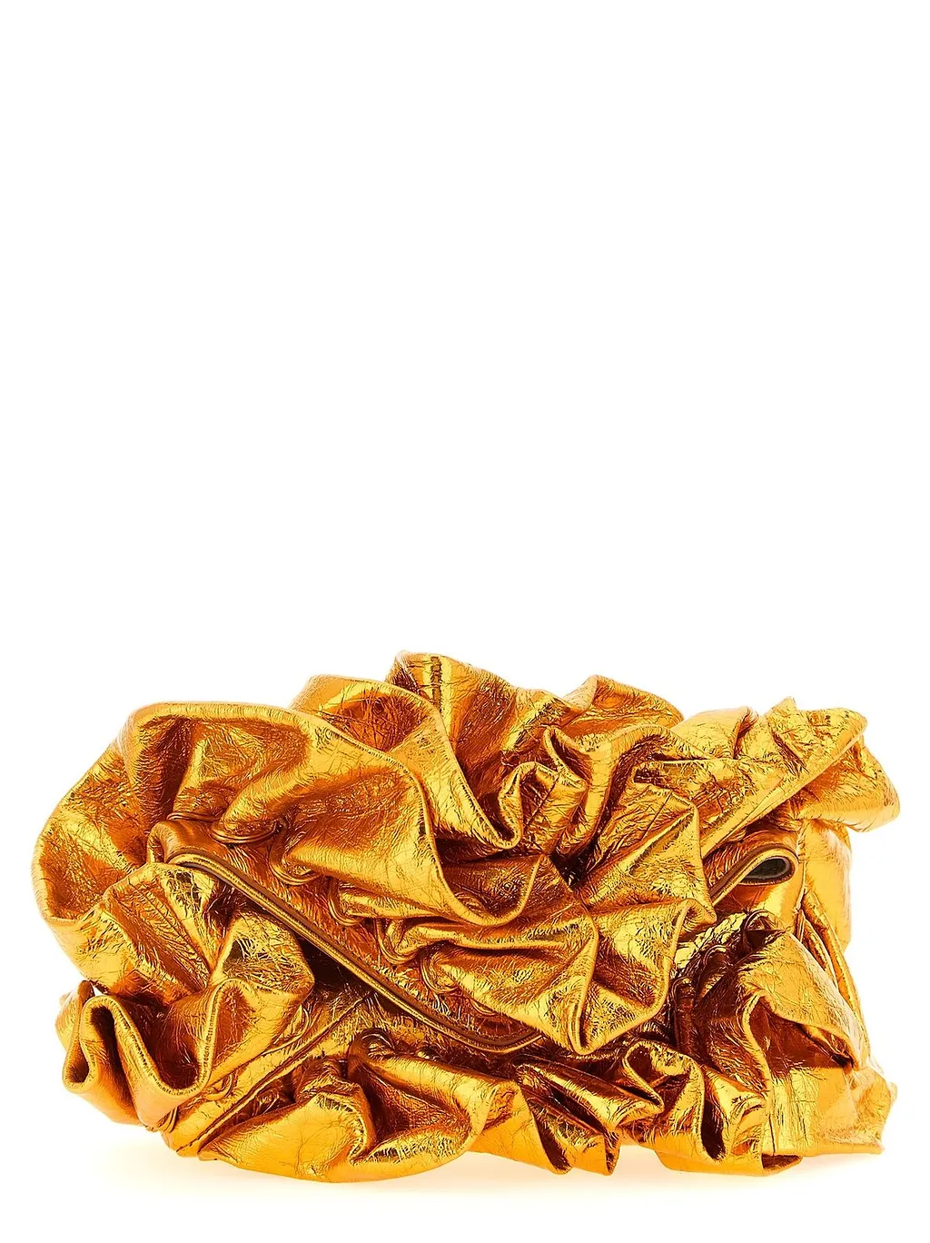 Dries Van Noten Ruffle Clutch Bag