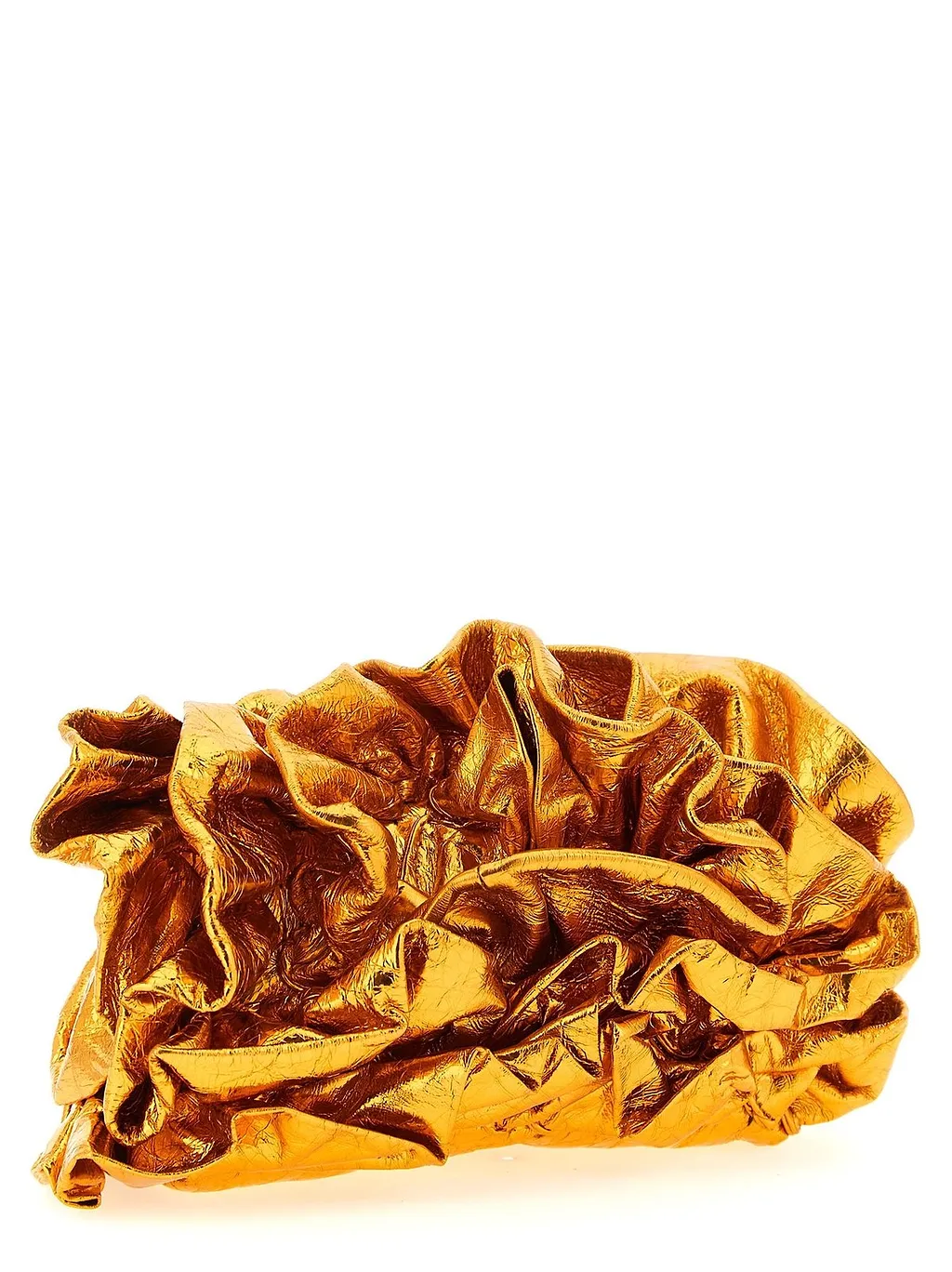 Dries Van Noten Ruffle Clutch Bag