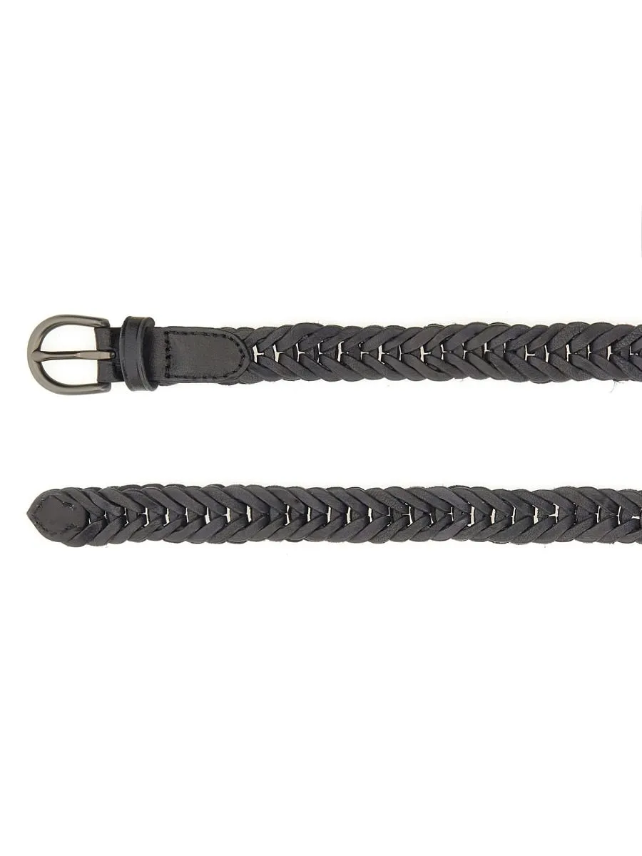 Dragon Diffusion Braided Strap Buckled Belt
