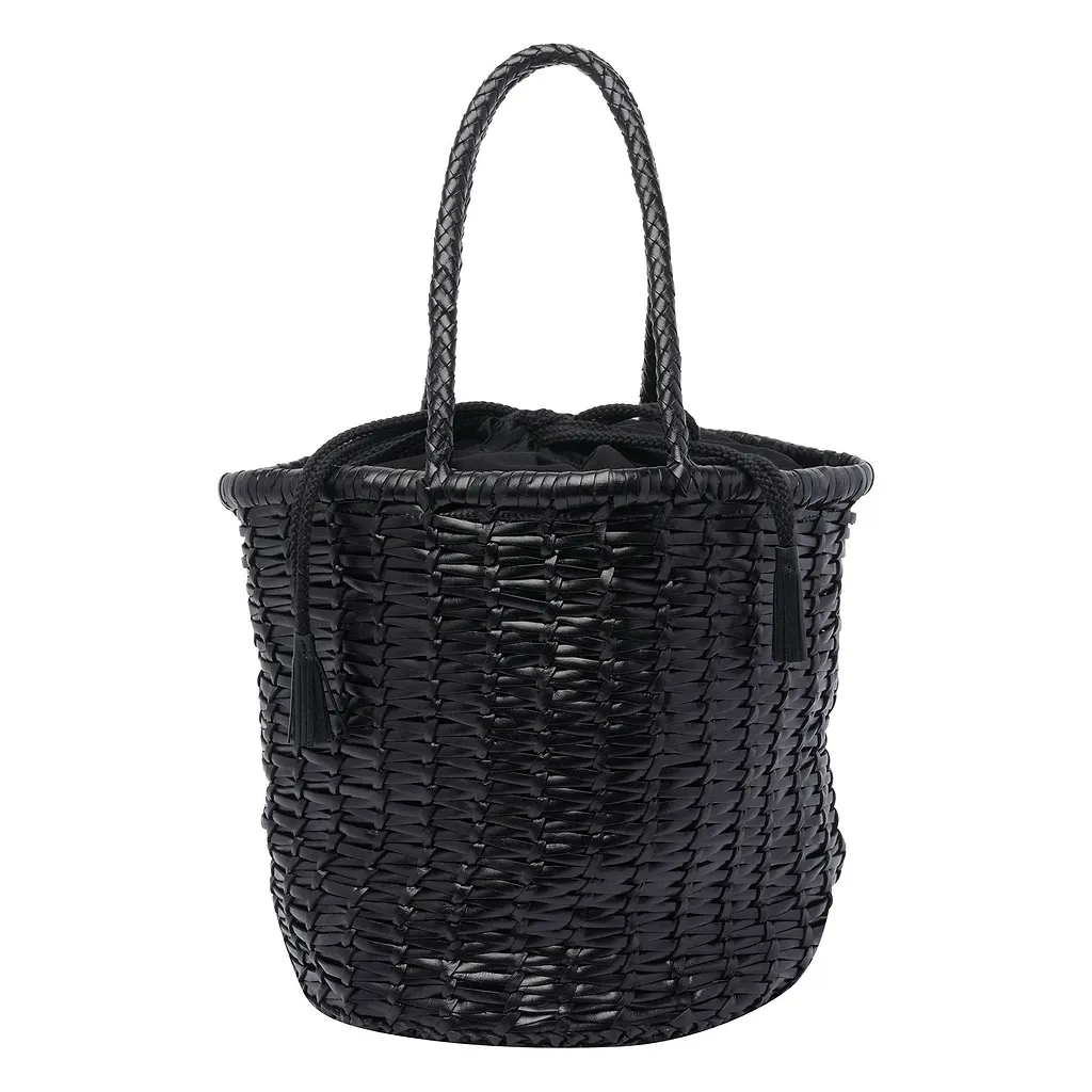Dragon Diffusion Interwovened Drawstring Bucket Bag