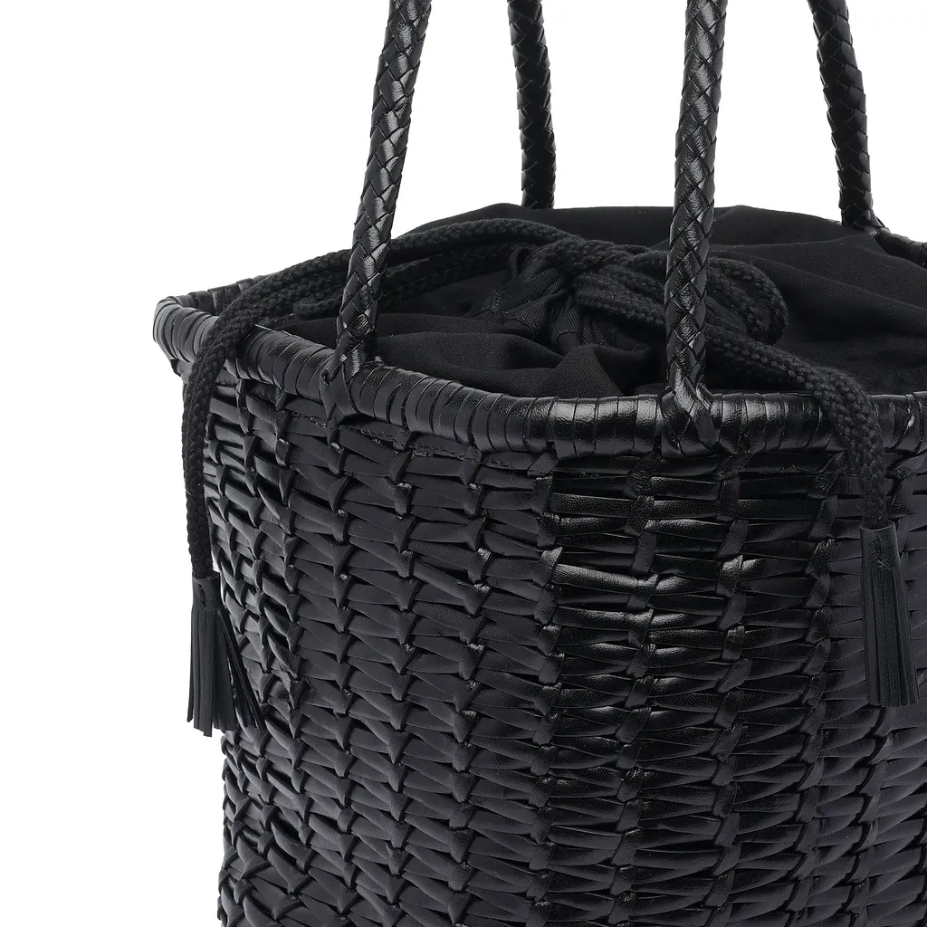 Dragon Diffusion Interwovened Drawstring Bucket Bag