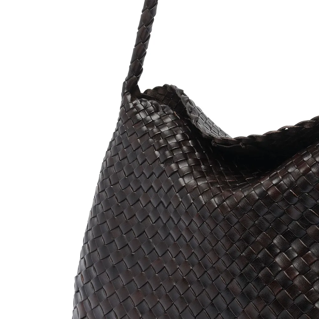Dragon Diffusion Interwovened Top Handle Bag