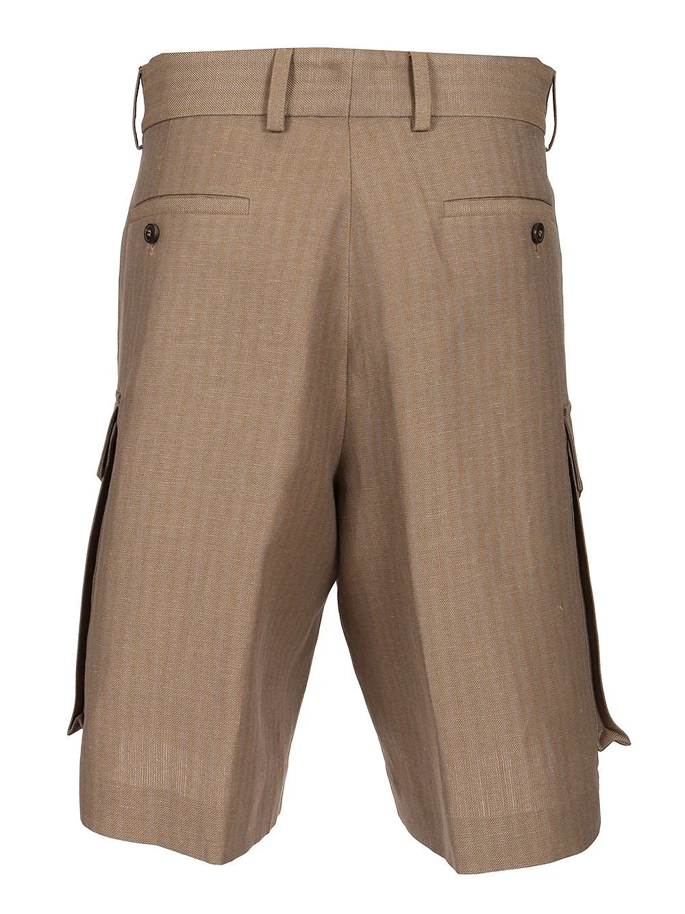 Dries Van Noten Striped Cargo Shorts