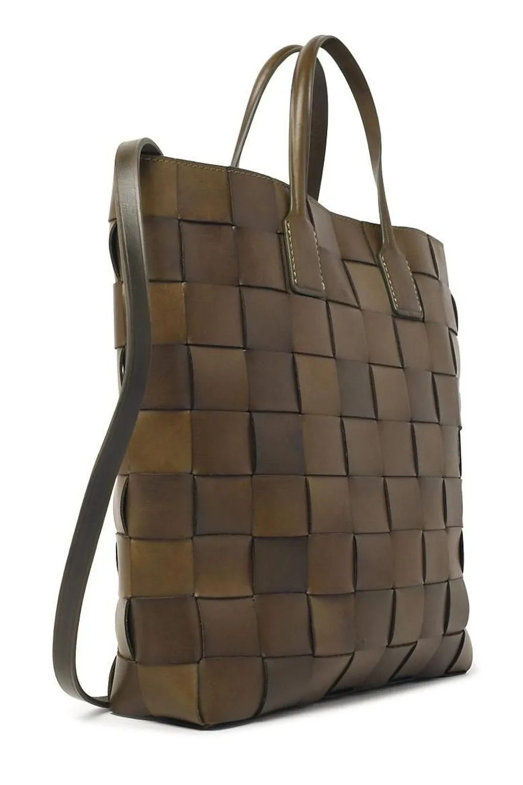 Dragon Diffusion Medium Pino Woven Top Handle Bag