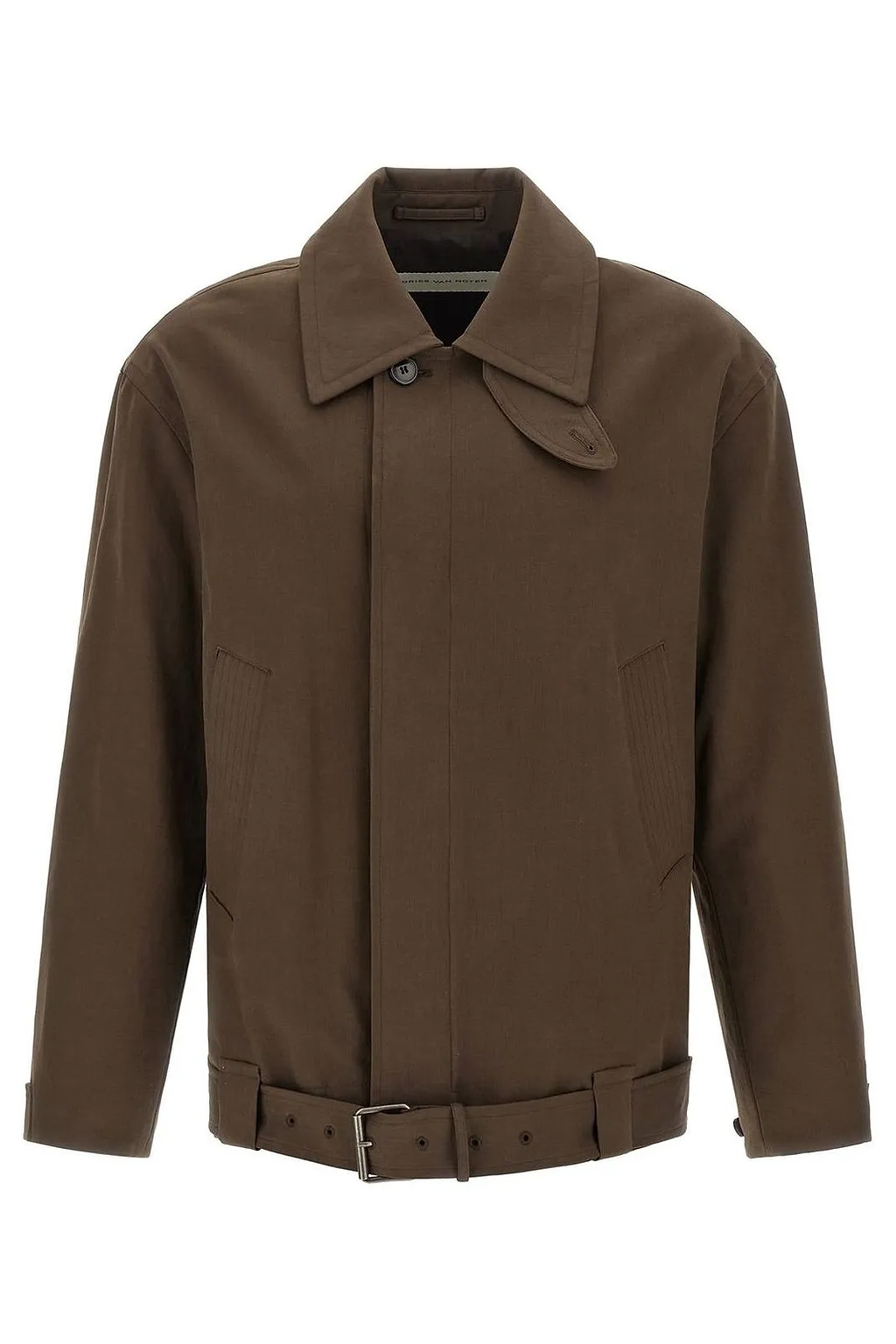 Dries Van Noten Varrick Belted Canvas Jacket