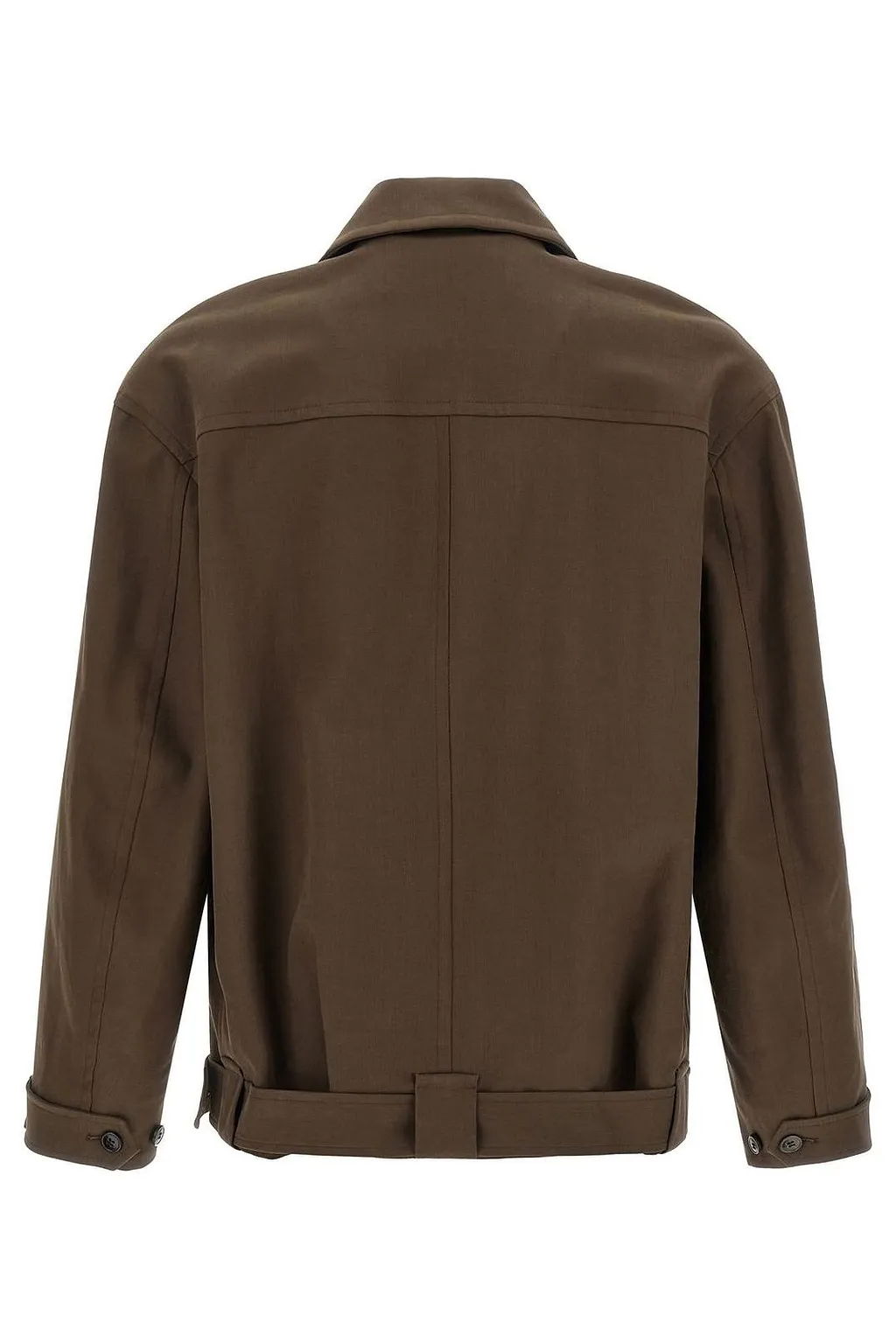 Dries Van Noten Varrick Belted Canvas Jacket