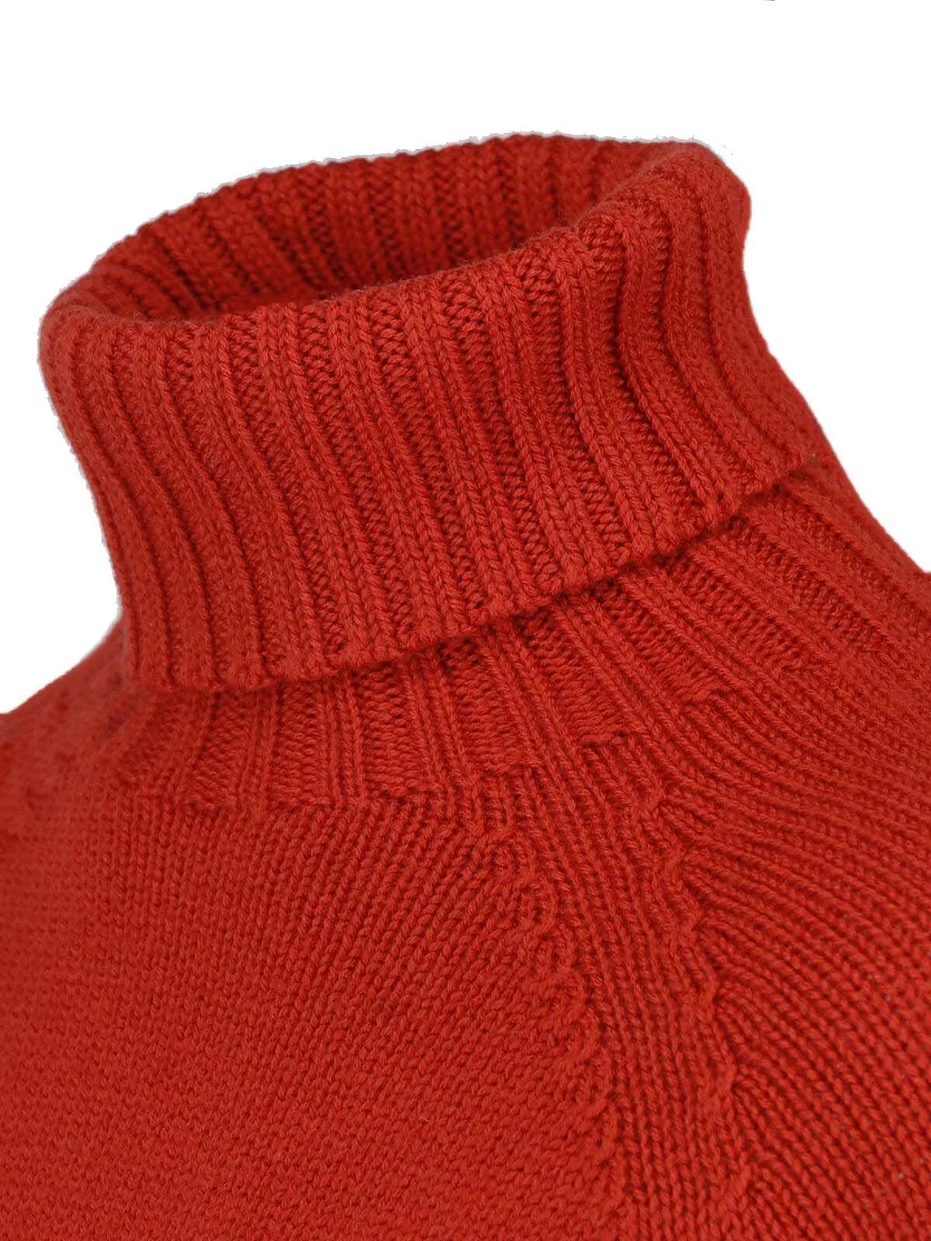 Drumohr Ribbed Turtleneck Knitted Sweater