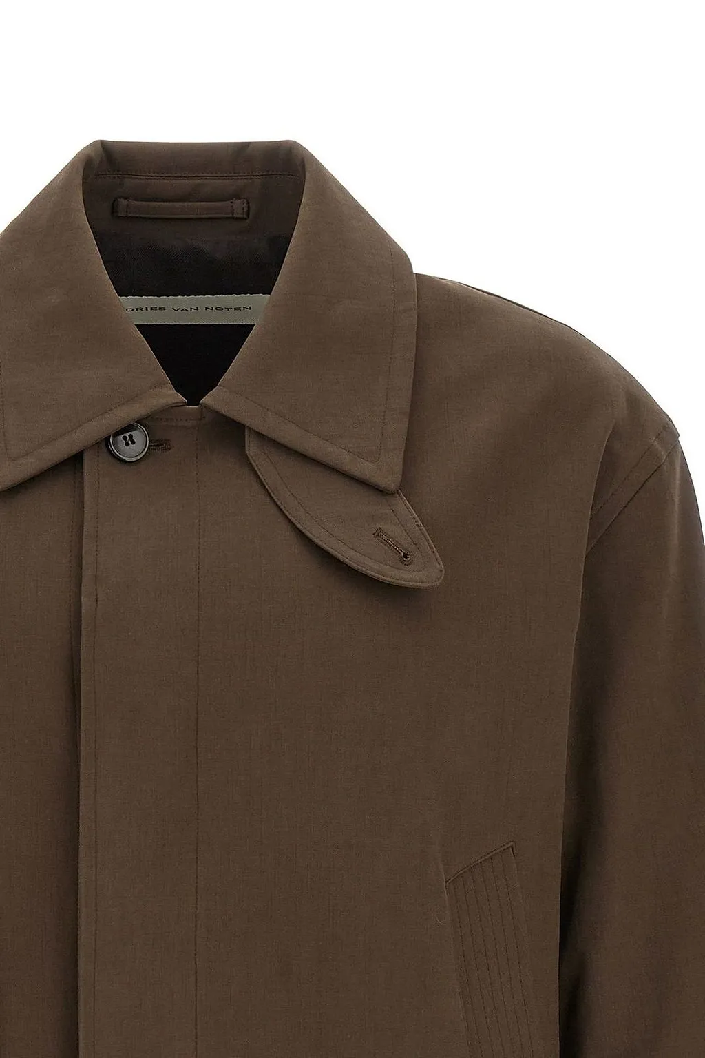 Dries Van Noten Varrick Belted Canvas Jacket