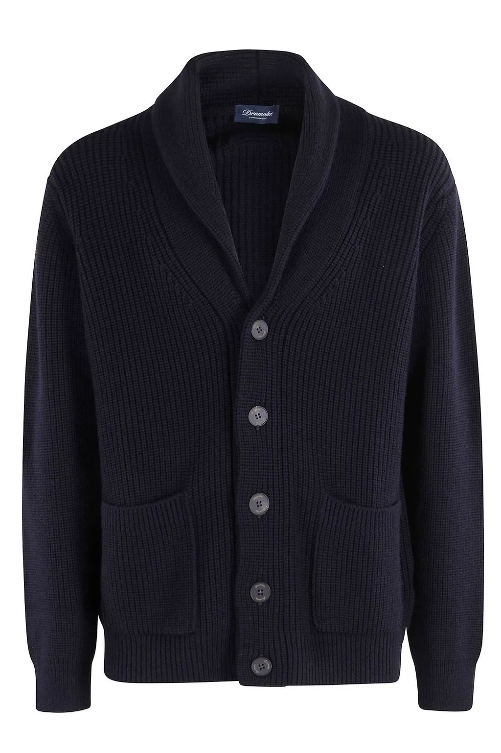 Drumohr Shawl Collar Knit Cardigan