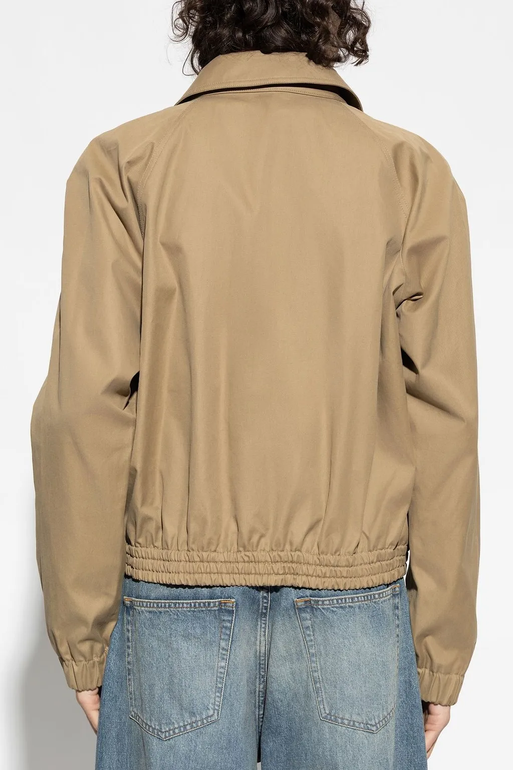 Dries Van Noten Zip-Up Striped Reversible Jacket