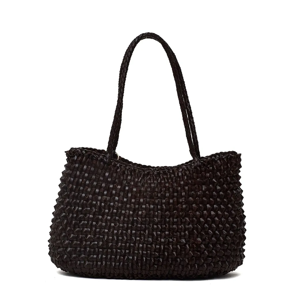 S Croce Cactus Weave Shoulder Bag