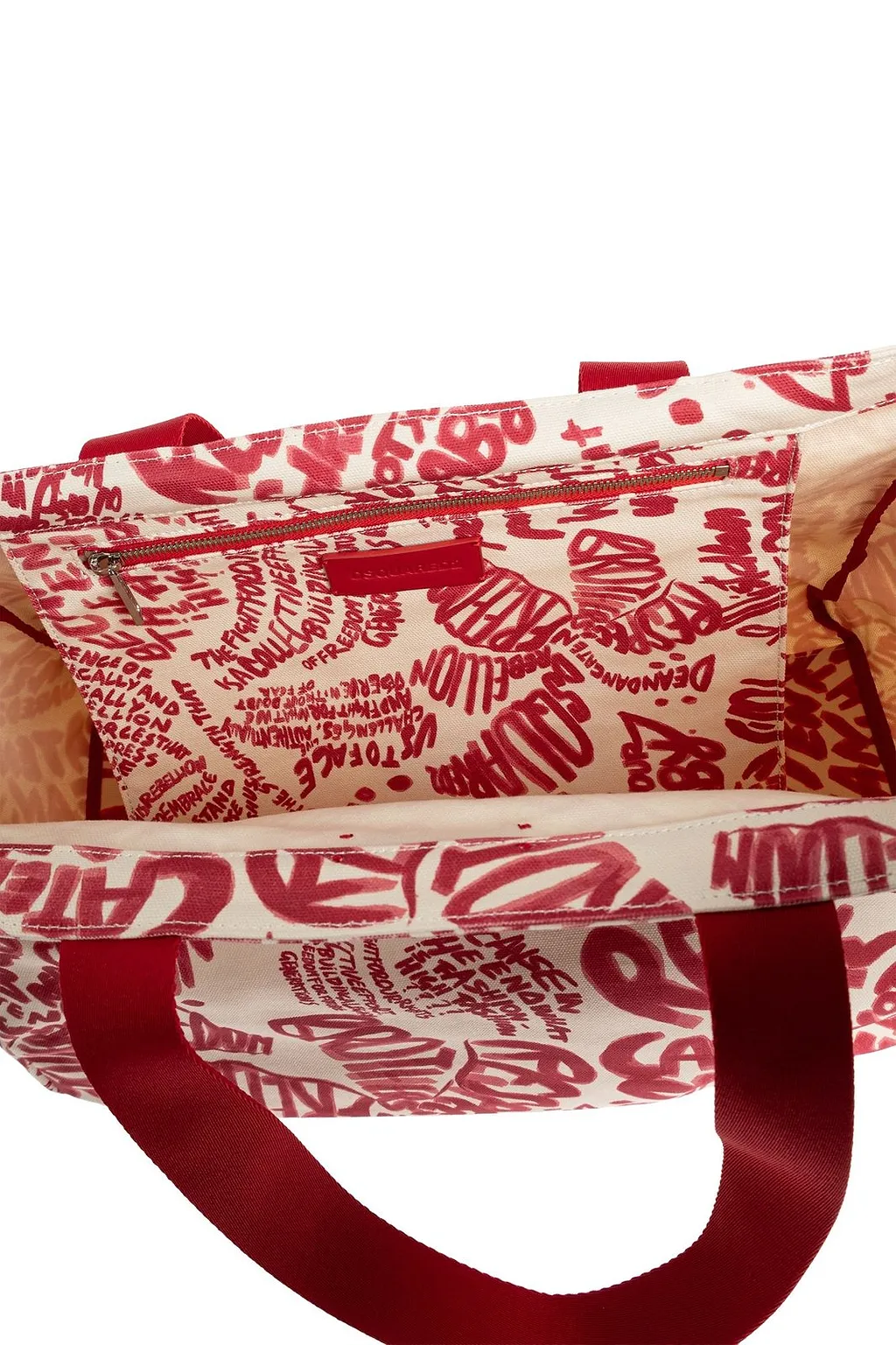 Dsquared2 Allover Logo Print Tote Bag