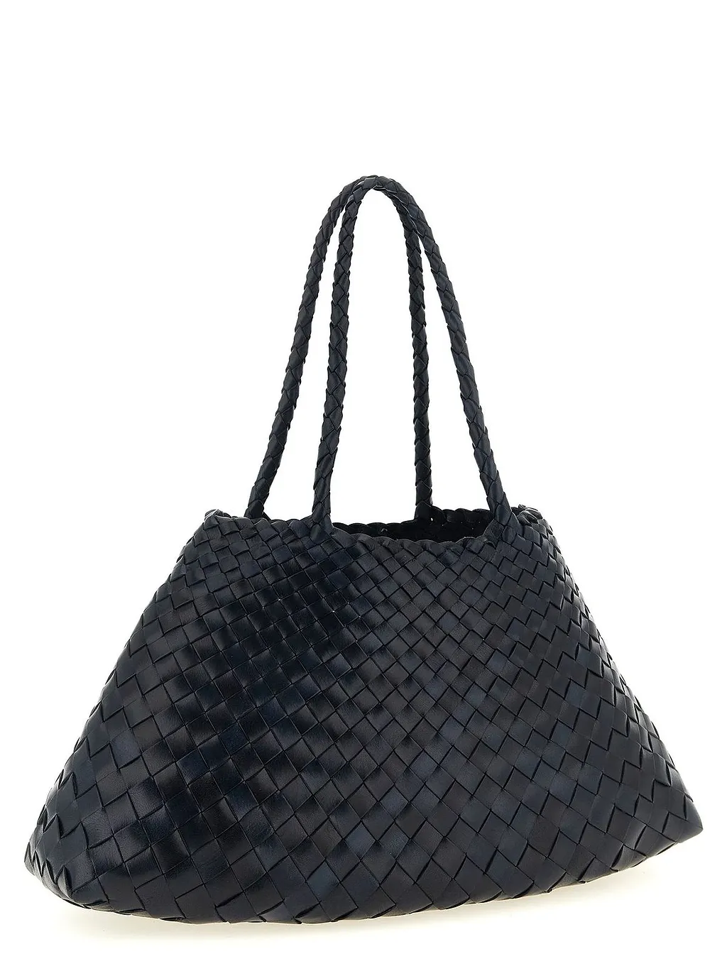 Santa Croce Big Woven Shoulder Bag