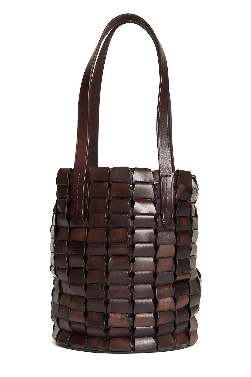 Dragon Diffusion Woven Bucket Bag