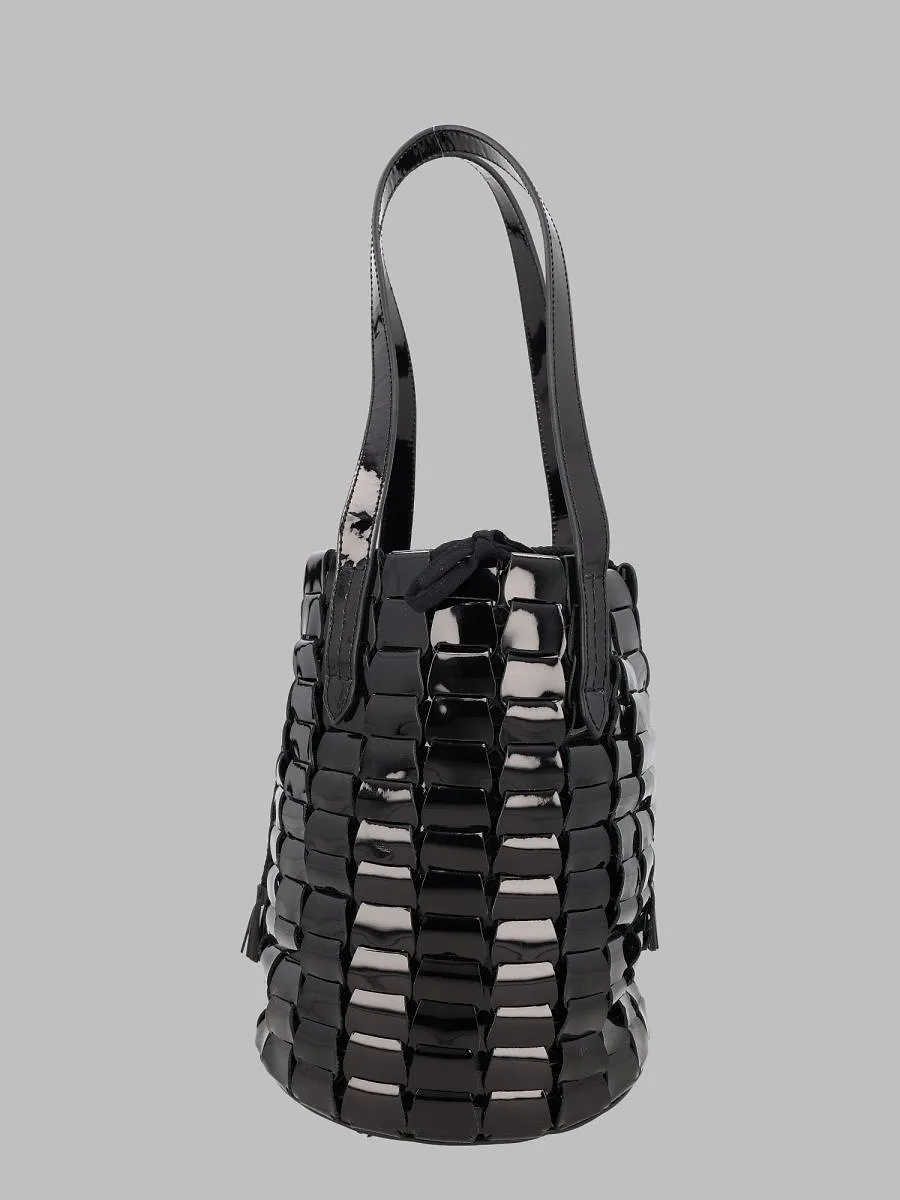 Dragon Diffusion Woven Bucket Bag