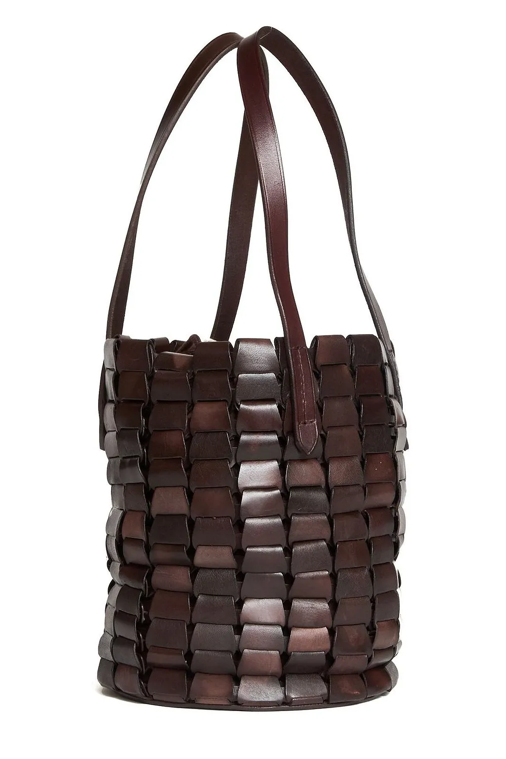 Dragon Diffusion Woven Bucket Bag