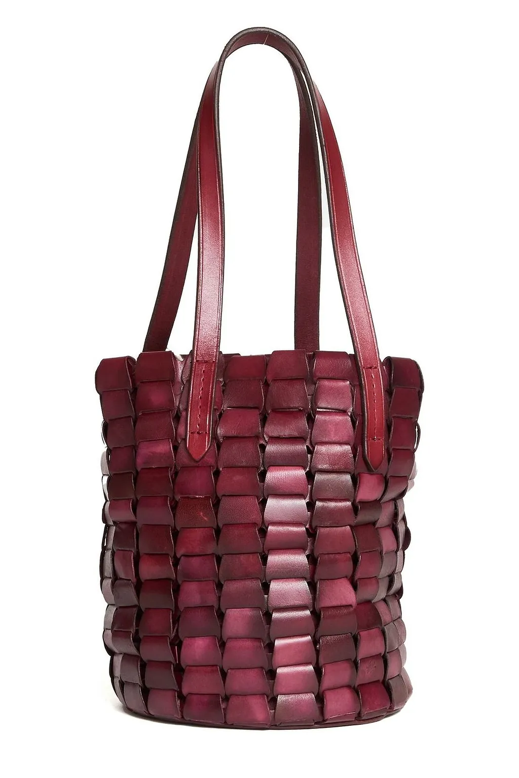 Dragon Diffusion Woven Bucket Bag