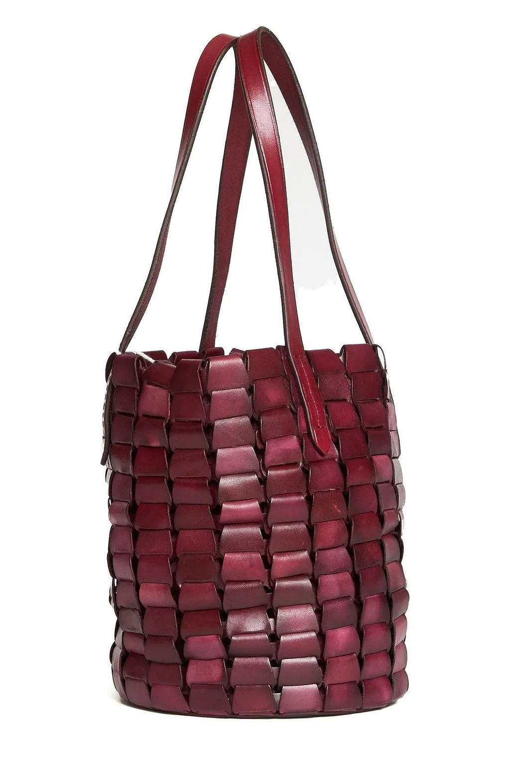 Dragon Diffusion Woven Bucket Bag